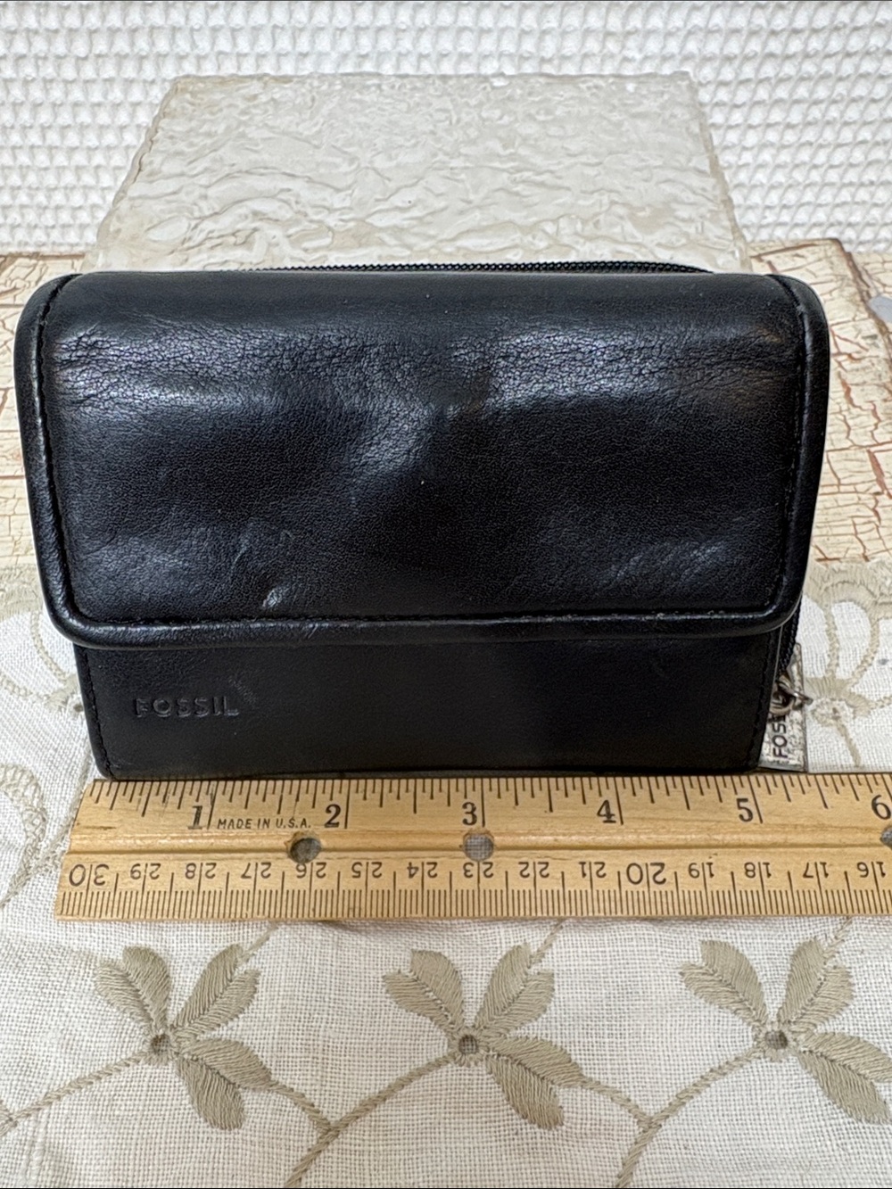 Fossil leather wallet - Picture 7 of 7